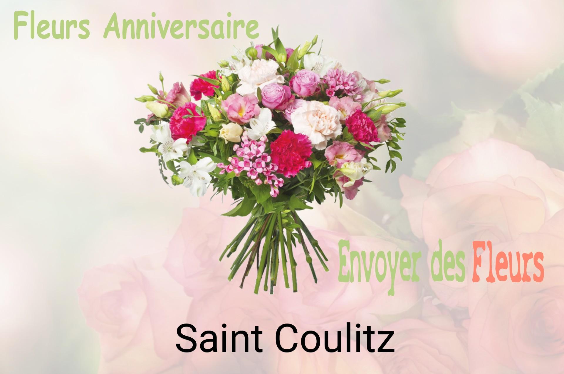 Bouquet de fleurs d’anniversaire livré à Saint-Coulitz